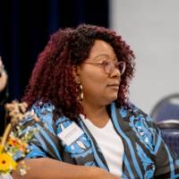 Attendees mingling prior to event start 14